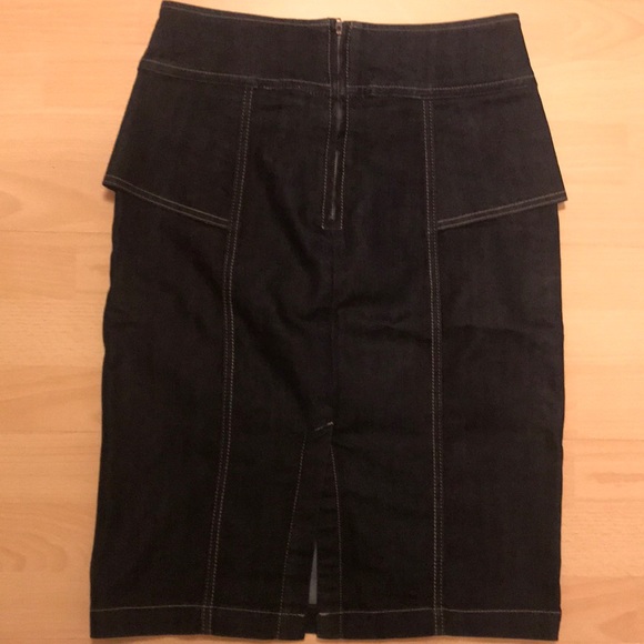 Tristan Pencil Jean Skirt - Picture 3 of 3